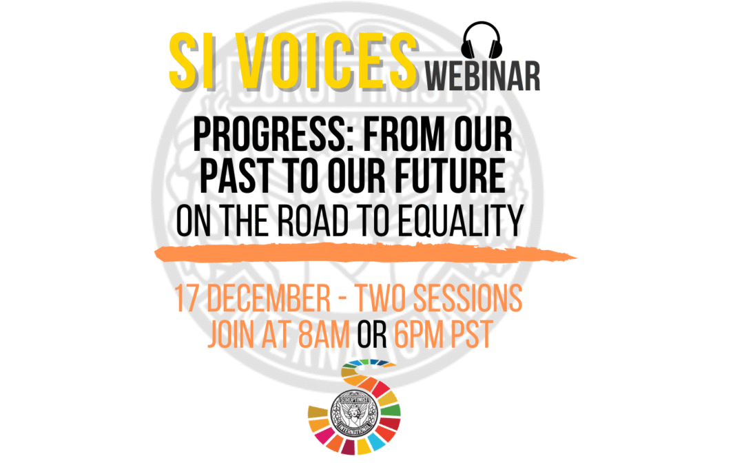 Webinar 17 December – Progress: From our Past, to our Future